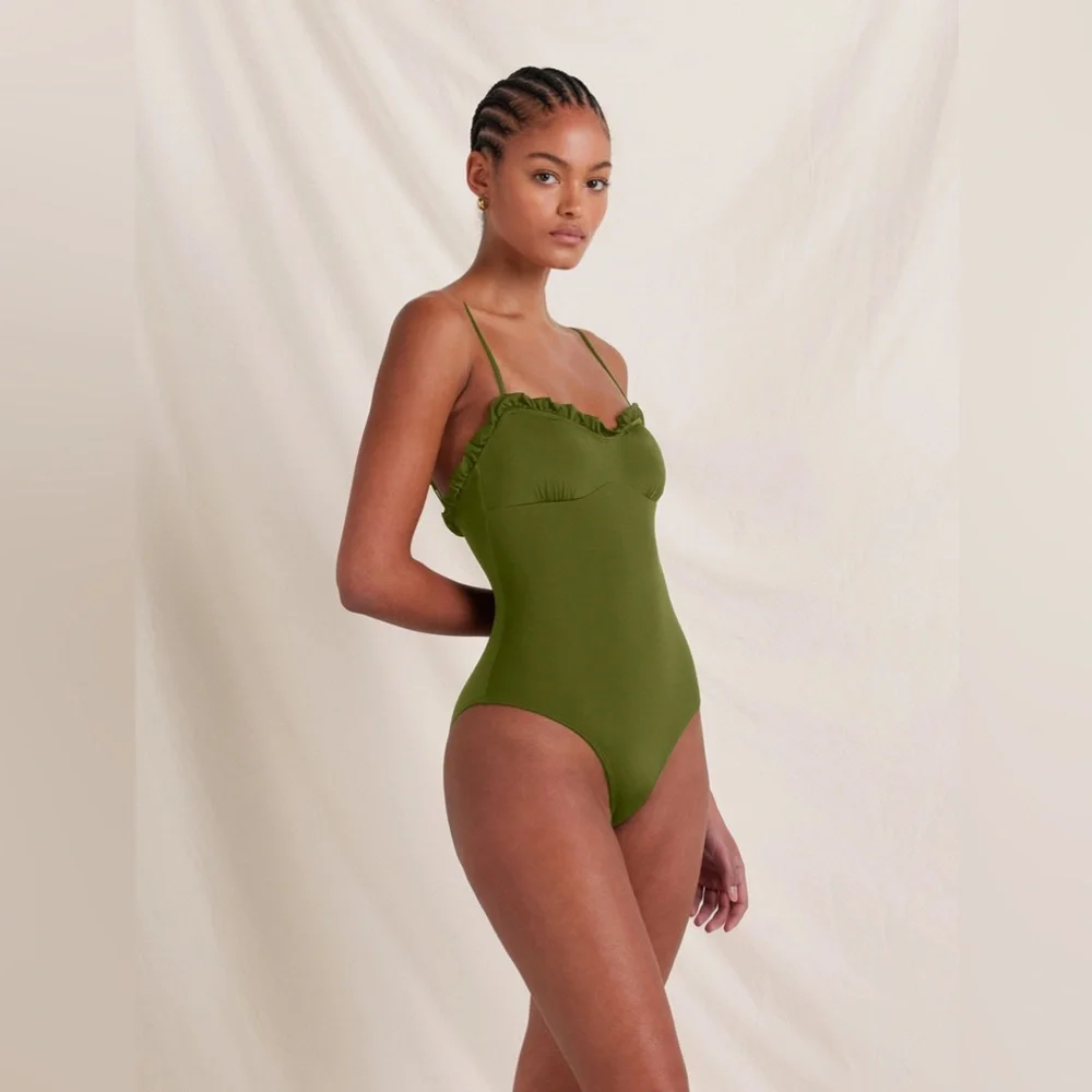NWT Free People Peony Sonnet One Piece Swimsuit